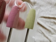 ERUIKA 6 unids/set de goma del taladro del clavo de fresado para manicura poco Flexible pulidora máquina Archivo de clavo eléctrico herramientas de arte