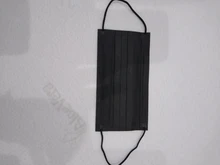 10/20/50/100/200/600 uds máscaras desechables no tejida cara máscaras de capa de 3 capas filtro Anti polvo transpirable adultos máscara de boca negro