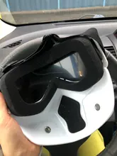 Reedocks-gafas de esquí para hombre y mujer, lentes modulares con filtro para la boca, desmontables, para esquí, Snowboard, nieve, invierno