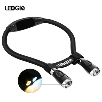 

LEDGLE 2020 LED Read Lamp Novelty Light Dropshipping USB Rechargeable Lantern Reading Light Needlework Gift for Kids Women Adult