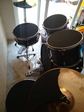 Drumming Silencer Snare-Drum Practice-Pad-Set Bass Professional Mute Sound-Off Rubber