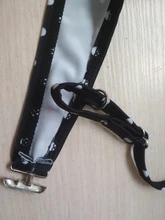 Conjunto de Bikini con realce para mujer, traje de baño negro con estampado de lunares, acolchado, con realce, 2021