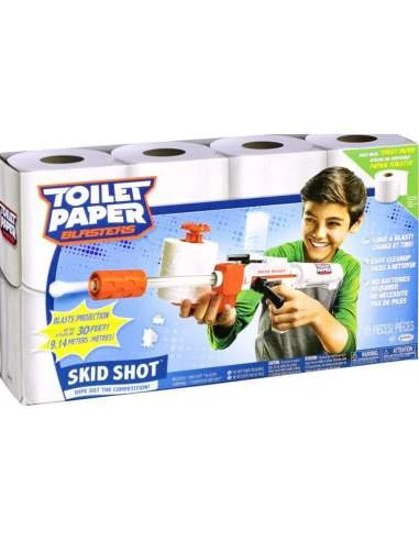 toilet paper gun toy
