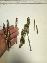 Broca giratoria de mango recto de cobalto, alta calidad, hss-co M35, Accesorios de herramientas eléctricas para perforación de Metal y acero inoxidable