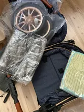 Cochecito De bebé multifuncional 3 en 1, carrito De bebé con paisaje alto, luz reclinable, plegable, diseño De cascarón De dos vías