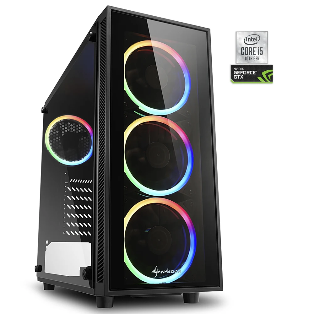 Desktop computer Pc Gaming Intel Core i5-10400F 16GB DDR4 hard disk 480GB SSD SATA + 4TB GTX1650 OC 4GB computer Gaming