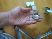 Wardrobe Handles Hardware Drawer Pull Cupboard Glass-Knobs Cabinet-Door Crystal Diamond-Shape