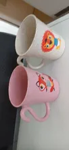 Taza de agua potable con dibujos animados para bebé, vaso de plástico para alimentación de agua, cepillo infantil, copa de lavado de dientes con mango, taza de desayuno para niño, 1 unidad