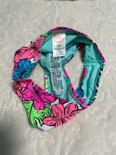 Bañador de alta calidad para niñas de 3 a 16 años, conjunto de Bikini Falbala, wear-1084mix de playa