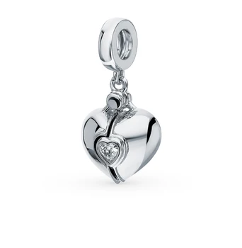 

Silver Pendant with cubic zirconia sunlight sample 925