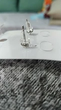PAG & MAG-pendientes minimalistas con forma de relámpago para mujer, sólida plata 925, joyería fina