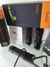 LED Flashlight Power-Indicator Powerful Sofirn SP33V3.0 Usb Rechargeable Cree Xhp50.2