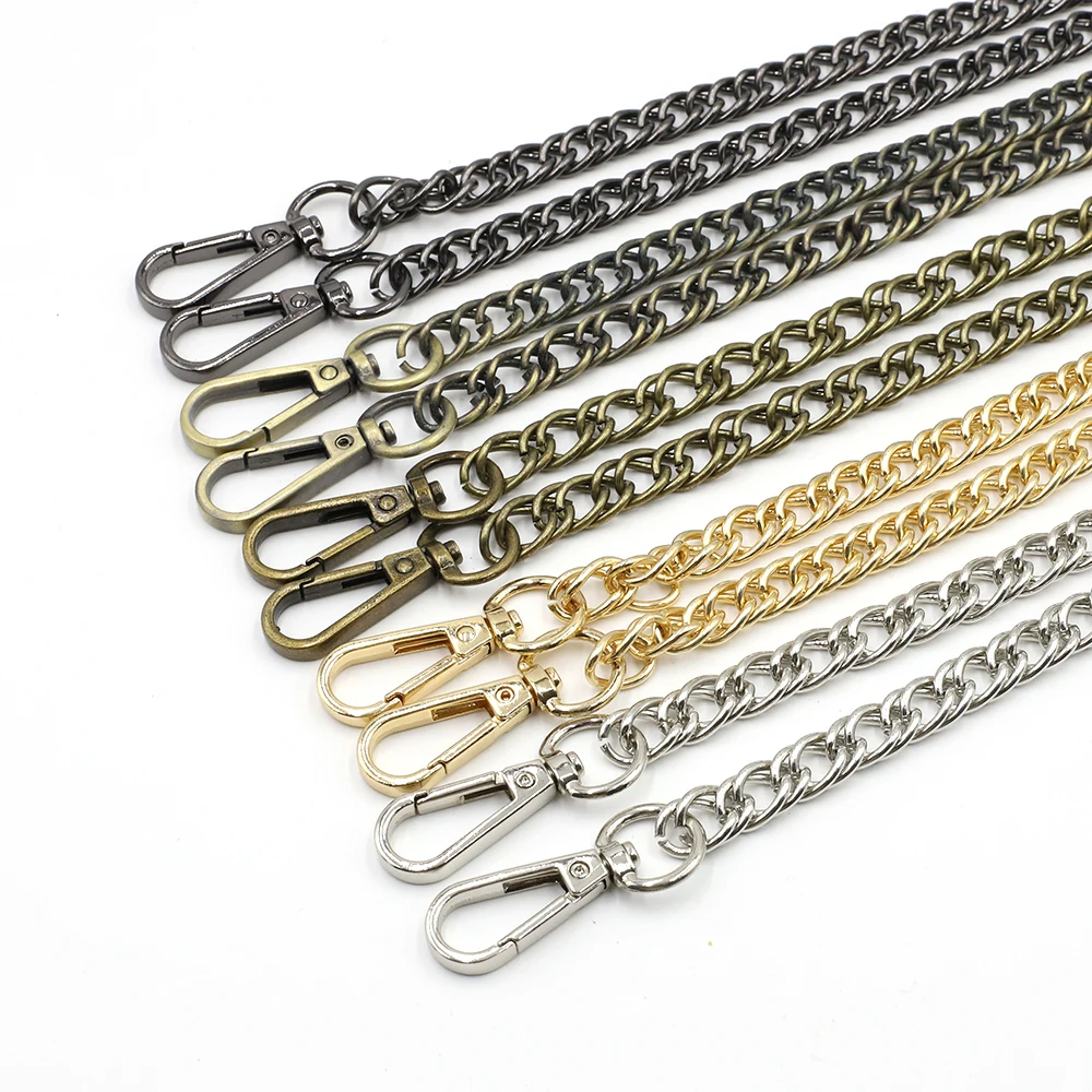 120cm Metal Chain Bag Straps Luxury Fashion Chain for Correa Bolso Shoulder Cross Body Bag Handbag Purse Obag Strap Accessories