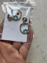 Anslow-pendientes con forma redonda para mujer, joyería de moda, nuevo diseñador, abalorios de Color caramelo Retro, LOW0003AE regalo de boda, 2020
