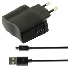 Сетевое зарядное устройство USB 2A черный