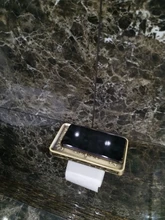 Rack-Accessory Toilet-Paper-Holder Bathroom-Storage Antique Tssue Brass YT-1492B
