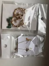 Encanto de moda creativo perla clip en pendientes lindo pendientes hechos a mano para auriculares joya clip