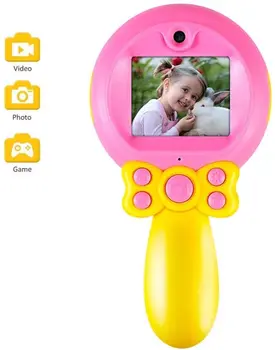 

Macchina fotografica per bambini a forma di sonaglio portatile selfie hd bacchetta magica
