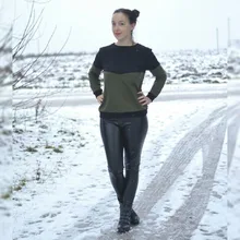 Pants Sexy Leggings Elastic-Trousers Shinny Black Autumn Female High-Waist Winter Womens