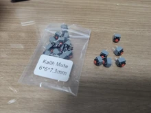 10-100 Uds Kailh 6*6*6*6*7,3mm cuadrados silencio ratón micro interruptor de botón de ratón puede reemplazar un rectángulo micro interruptor 8 millones de vida