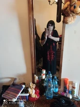 Tunic Women Robe Maxi-Dress Beachwear Kaftan Sarong V-Neck Batwing-Sleeve Lace-Up Indie Folk