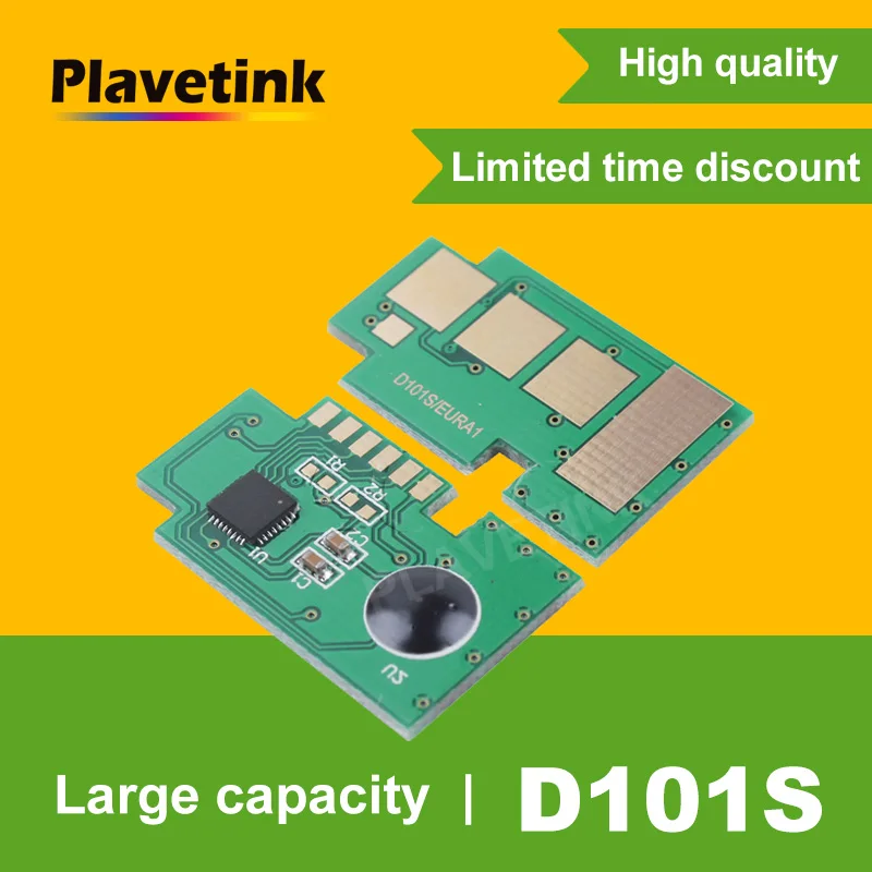 Картридж с тонером Plavetink MLT-D101S чип сброса для принтера Samsung ML 2160 2164 2165 2165W 2167 2168W SCX