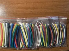 Tubing-Wrap-Sleeve Electrical-Cable-Tube-Kits Color-Tubing Heat-Shrink-Tube Assorted