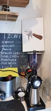 HiBREW-molinillo de café eléctrico para Espresso o café por goteo americano, 8 ajustes, rebaba plana duradera, carcasa de fundición a presión G1
