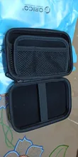 ORICO 2,5 duro carcasa de disco HDD Portátil Bolsa de protección para externo de 2,5 pulgadas disco duro/auricular/U disco caja de unidad del disco duro negro