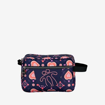 

School case two compartments purple scratcher-Plasticine