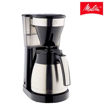 

Cafetera goteo Melitta Easy Therm II 1023-10, cafetera eléctrica de filtro expresso, jarra térmica 8 tazas, fácil de usar, negro