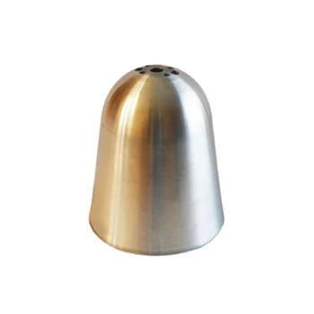 

Bell metal aluminum 130mm high x 115mm diameter