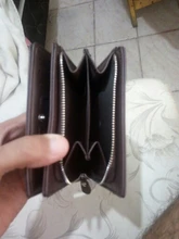 Baellerry-billeteras cortas para hombre, nuevo soporte para tarjetas, multifunción, de cuero, con cremallera para hombre, billetera con bolsillo para monedas