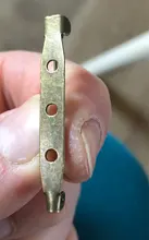 50 unids/lote 15 20 25 30 35 mm broche de Clip pines alfileres de seguridad broche ajustes en blanco Base para la fabricación de la joyería DIY suministros