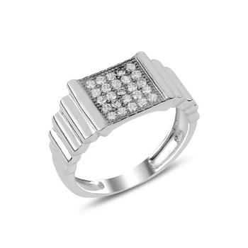 

Silver 925 Sterling Zircon Stone Ring