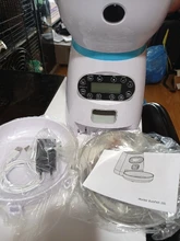 Alimentadores automáticos de mascotas con grabación de voz, cuenco de acero inoxidable para comida de perros, con temporizador y pantalla LCD automática para gatos