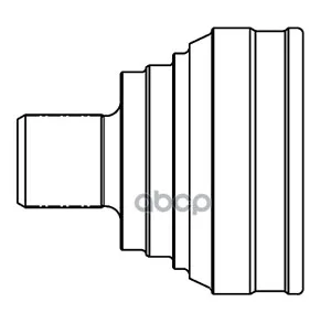 Шрус Ford Galaxy/Vw Sharan I 1.8t-2.8 95-99 Нар. Abs Gsp 818026 GSP арт. 818026
