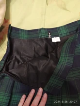 Verano de las mujeres Plaid Mini falda cintura alta Mujer Chic falda de moda de señoras de la Oficina fiesta informal en el Club corta plisada falda