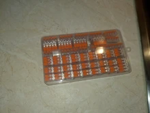 Terminal-Connector Block-Clamp Wire Wago 221 Reusable for Mini Quick 75pcs