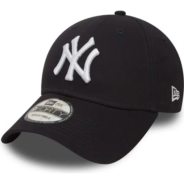 Оригинальная новая эра 9forty NY New York Yankees MLB кепки регулируемый - Цвет: Тёмно-синий