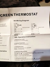 BEOK 220V Smart WIFI Heating Thermostat for Water/Electric Floor Heating Warm Floor Smart