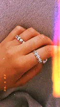 Anillos de dedo de cara sonriente para mujer y niña, sortijas de apertura ajustable de tejido de anillos, joyería con estilo, Punk, Hip Hop, 2021