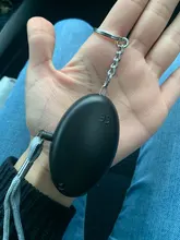 Alarma de seguridad Personal de emergencia portátil, autodefensa, 130 decibeles, luz LED, llavero de seguridad, pedante para mujer y niño