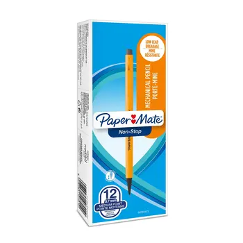 

Paper Mate Non-Stop pencil mechanical pencil 0,7mm, n. 2, fluorescent colors assorted, pack of 12 pens