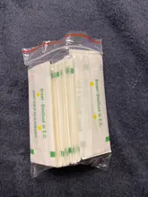 Aguja de tatuaje de cejas esterilizadas, 200x50mm, 1RL, agujas de maquillaje permanente para G-8650 solar gigante, máquina de tatuaje de G-9740, 0,4 Uds.