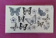 Temporary-Tattoo-Sticker Flash Foot-Shoulder Hand-Back Tatoo-Neck Animal Fake Tatto Waterproof