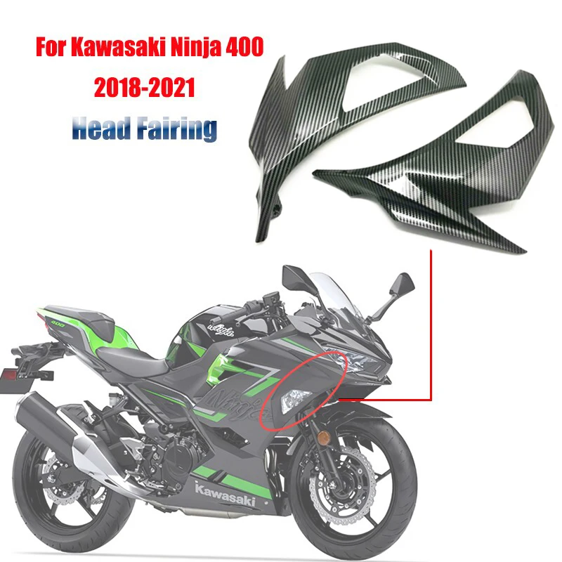 Steering Lamp Fairing For Kawasaki Ninja 400 Steering Lamp Cover Accessories For Kawasaki Ninja 400 2018-2021 Motorcycle Fairing