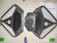 2side 102LED PIR Motion Sensor Solar Energy Street lamp 3 lighting modes Yard Path Home