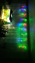Outdoor Decoration Garland-Light Icicle-String-Lights Led Curtain Droop Wedding-Party