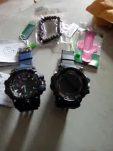 SMAEL-Reloj de pulsera deportivo Digital para hombre, resistente al agua, militar, Masculino, 1802